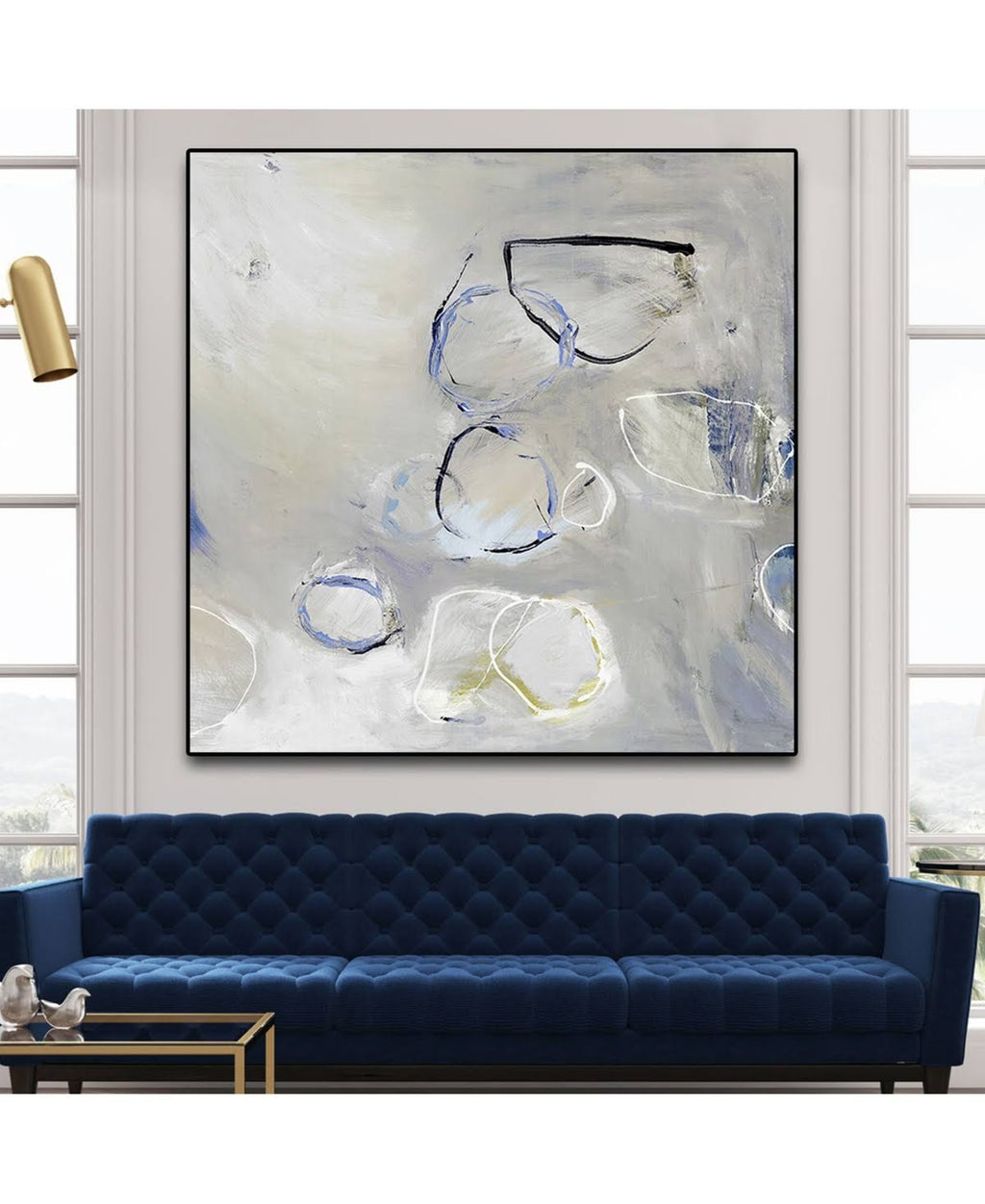 Oversized Framed Canvas I44722