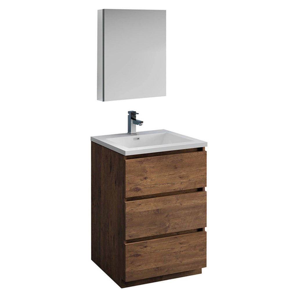 Rosewood Free Standing Bathroom Cabinet M607385