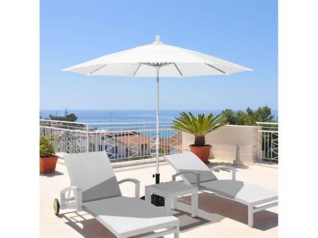 11 ft. Aluminum Double Vent Tilt Market Umbrella I8500