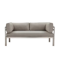 Gray Water Resistant Outdoor Sofa B8654