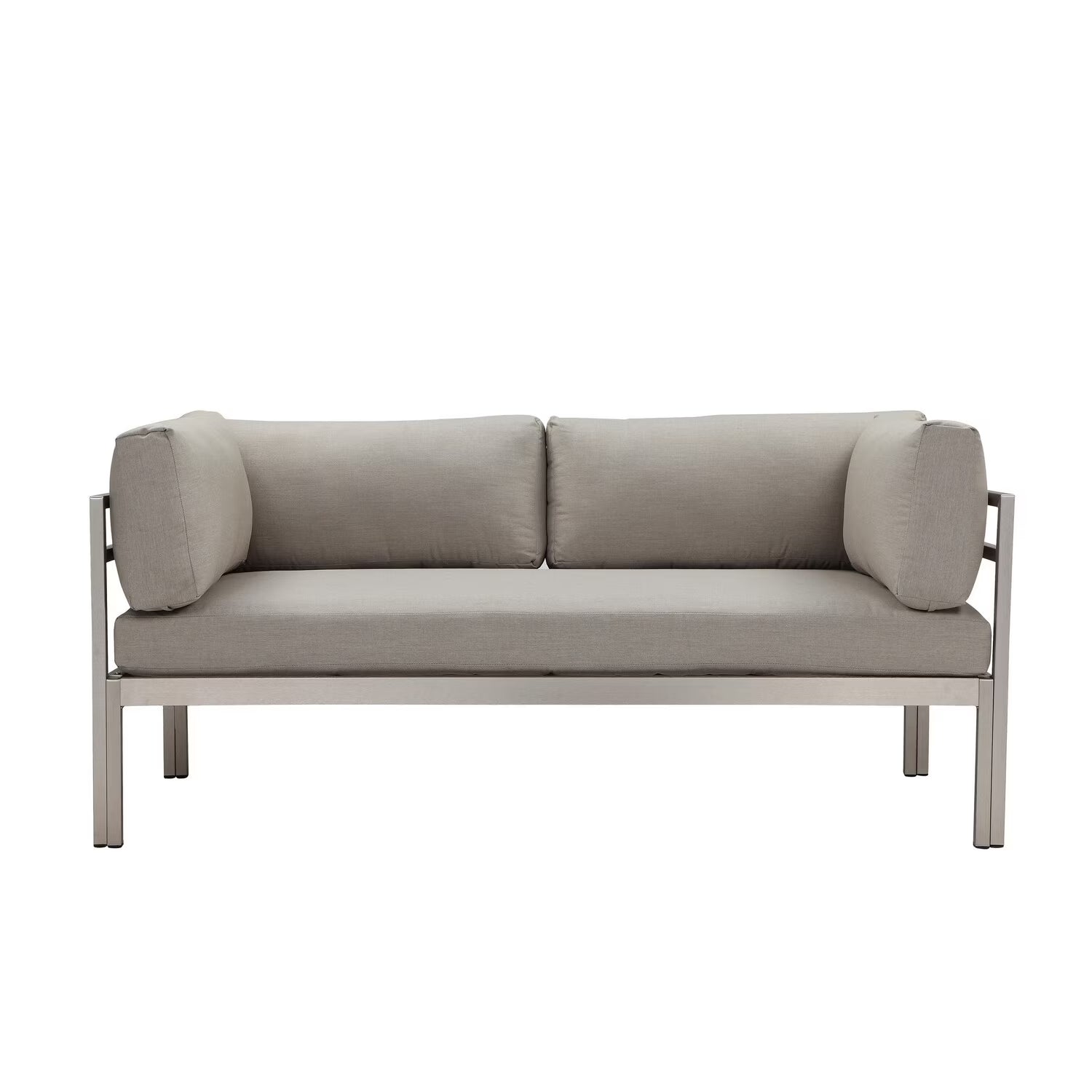 Gray Water Resistant Outdoor Sofa B8654