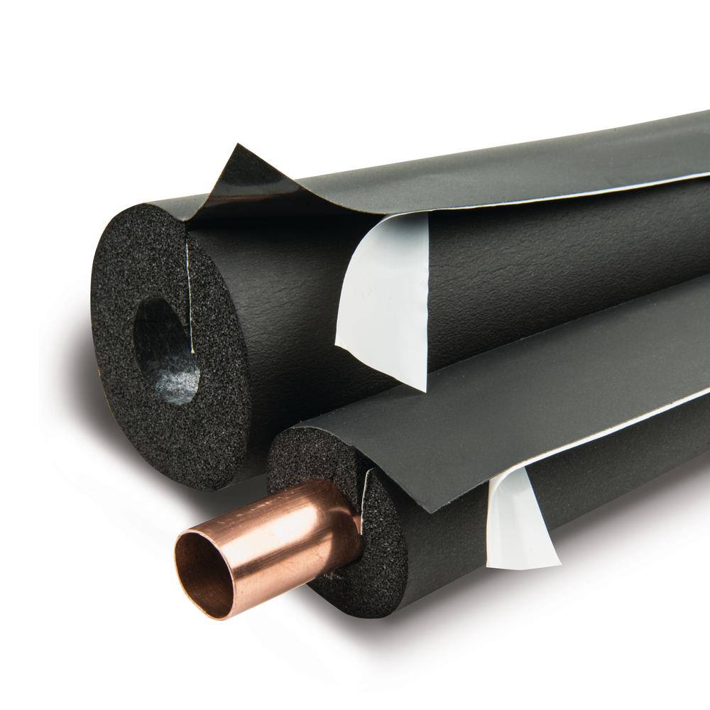 Lap Self-Seal Pipe Insulation Rubber, 150 Lineal Feet/Carton L466