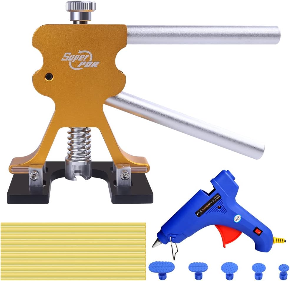 32pcs Dent Repair Tool Kit Dent Puller Dent Removal Pulling Tabs Bridge Dent Removal Tools S1276