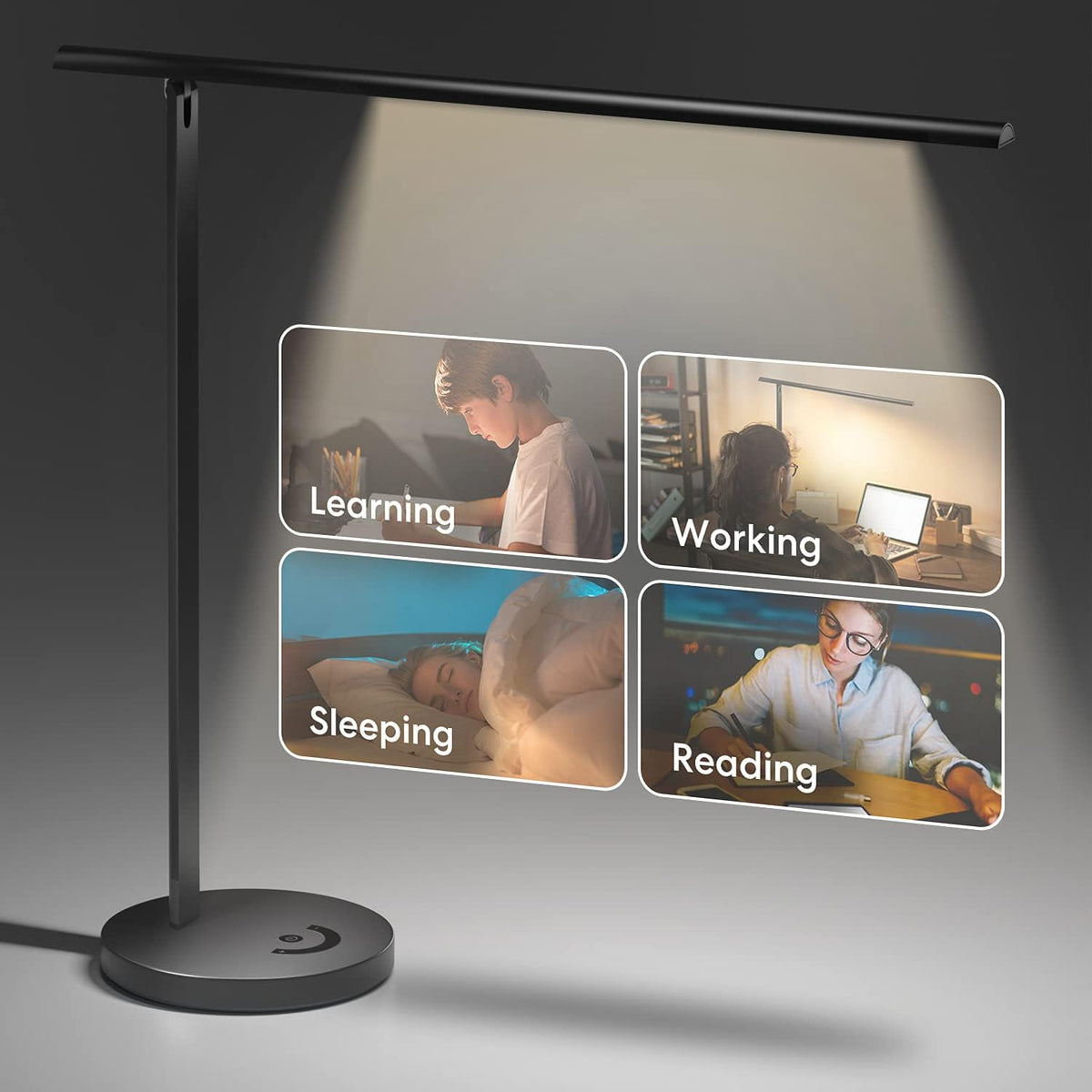 Smart LED Desk Lamp with Tunable White and Remote Control Y863