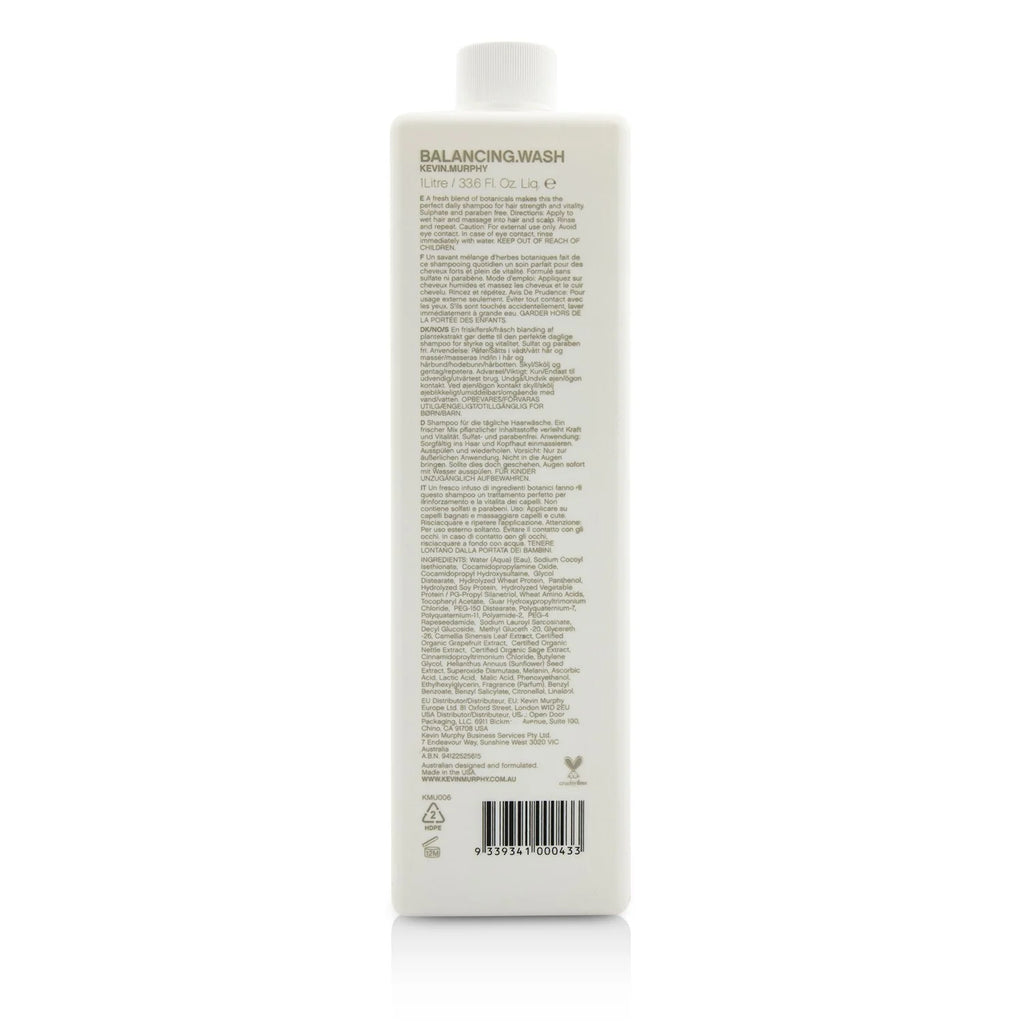 Balancing.Wash Strengthening Daily Shampoo 1000ml C658