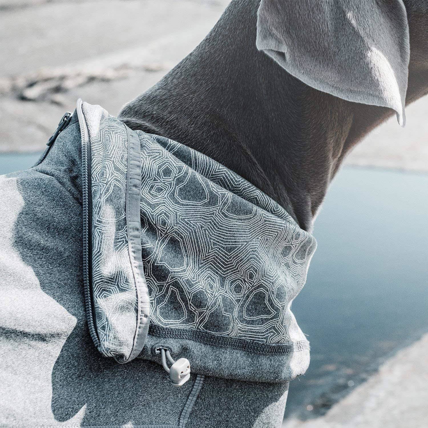 Carbon Grey Dog Body Warmer 24M Q535