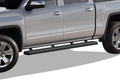 Black Powder Coated 5in Running Boards D339