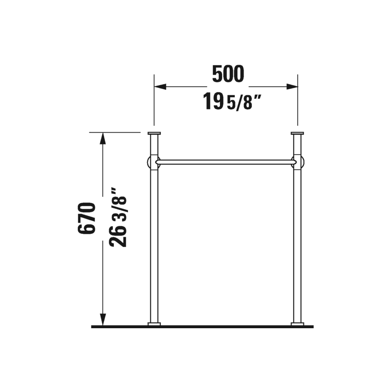 Chrome Metal Console S257