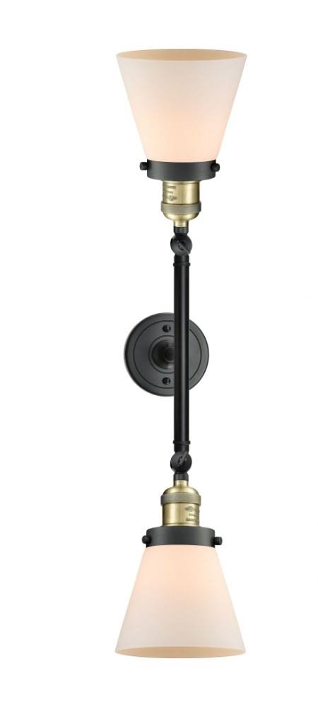 Small Cone 16 inch 2 Light Bath B925687
