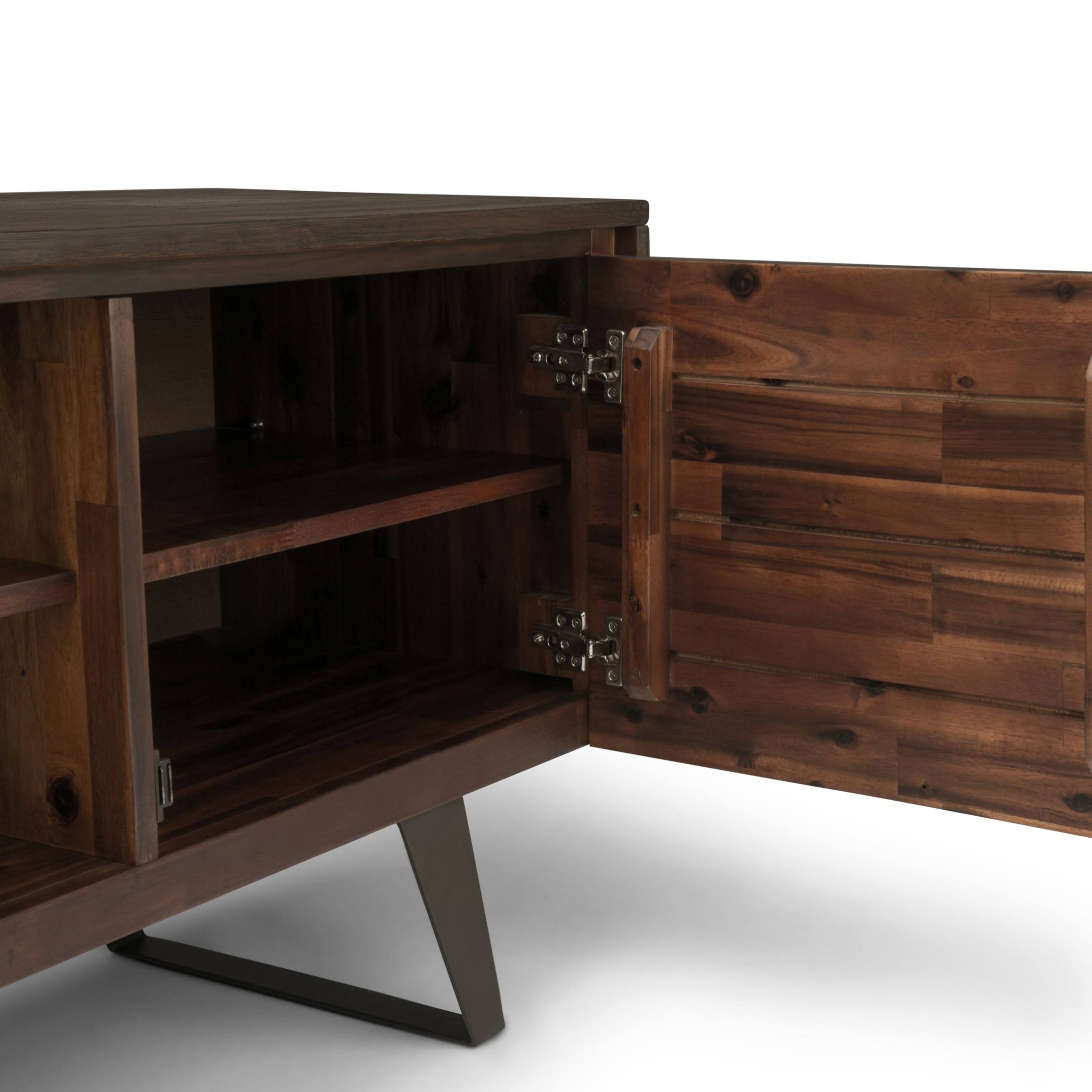 Solid Acacia Wood TV Media Stand O8820