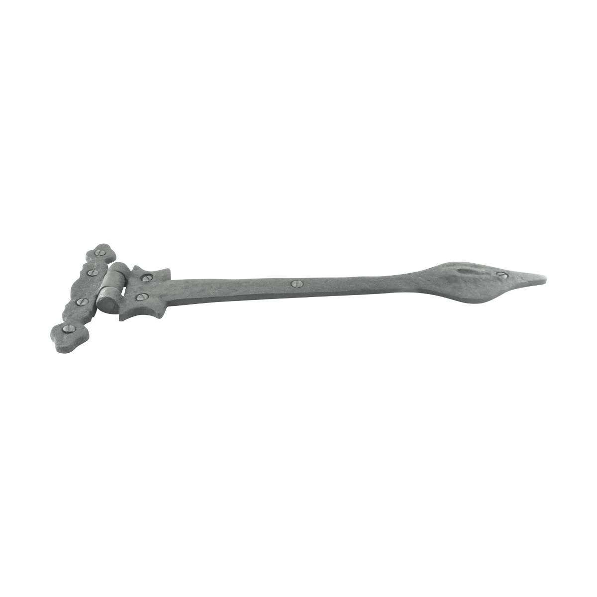 8 Strap Hinges Wrought Iron Spear Tip 11-3/4x22 Q140