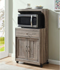 Grey Microwave Cart R608