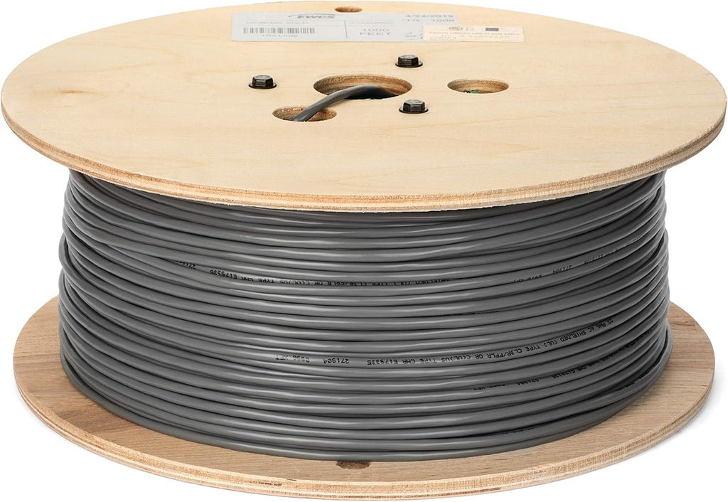 22 AWG 4/C Shielded Sound & Security Cable - 1000 Feet A7315