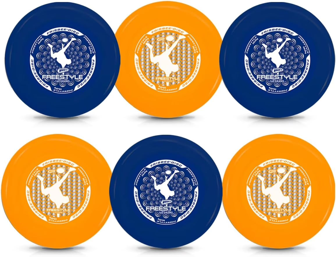 6 PACK Freestyle Flying Disc Z1473
