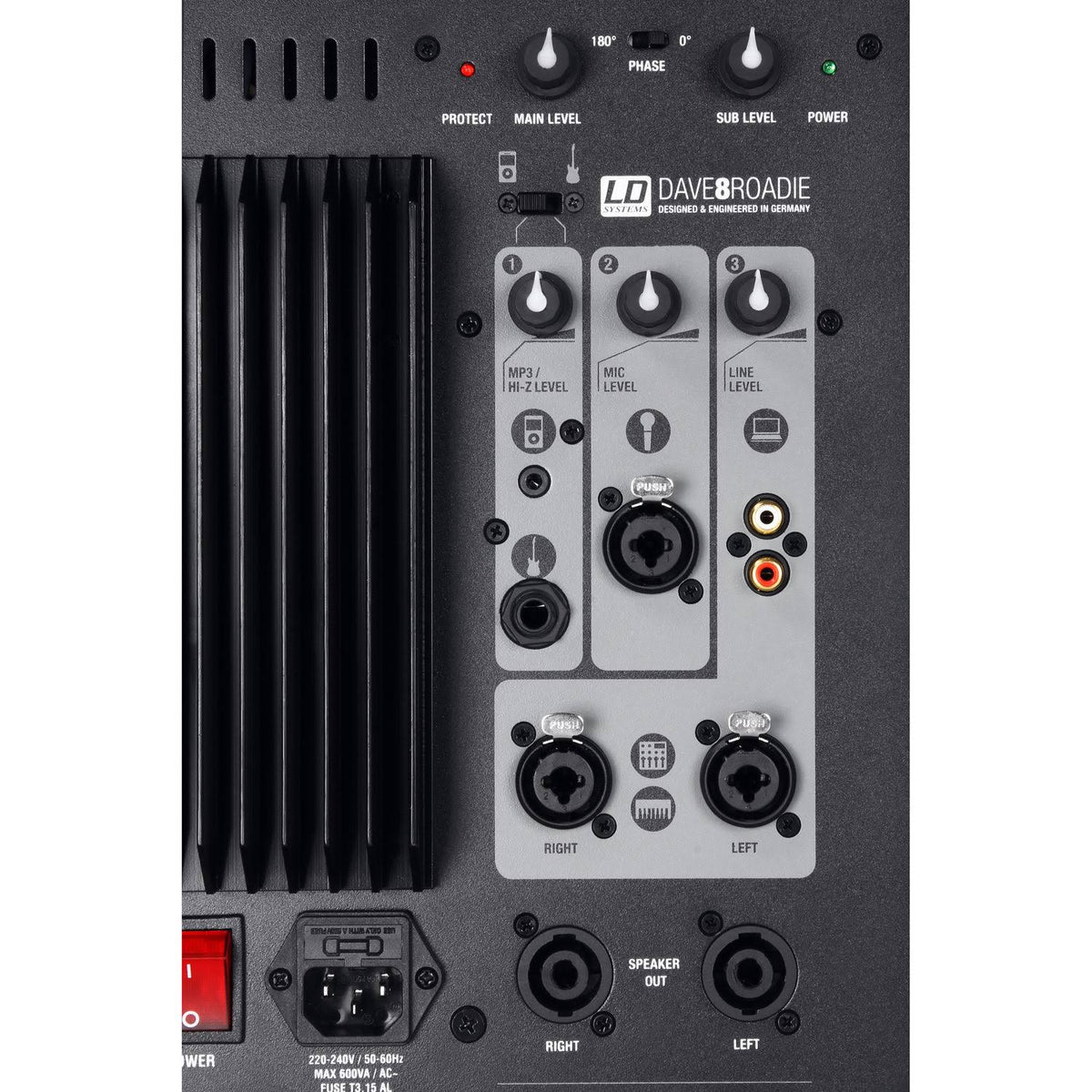 Portable Active PA System with 3-Channel Mixer R56464