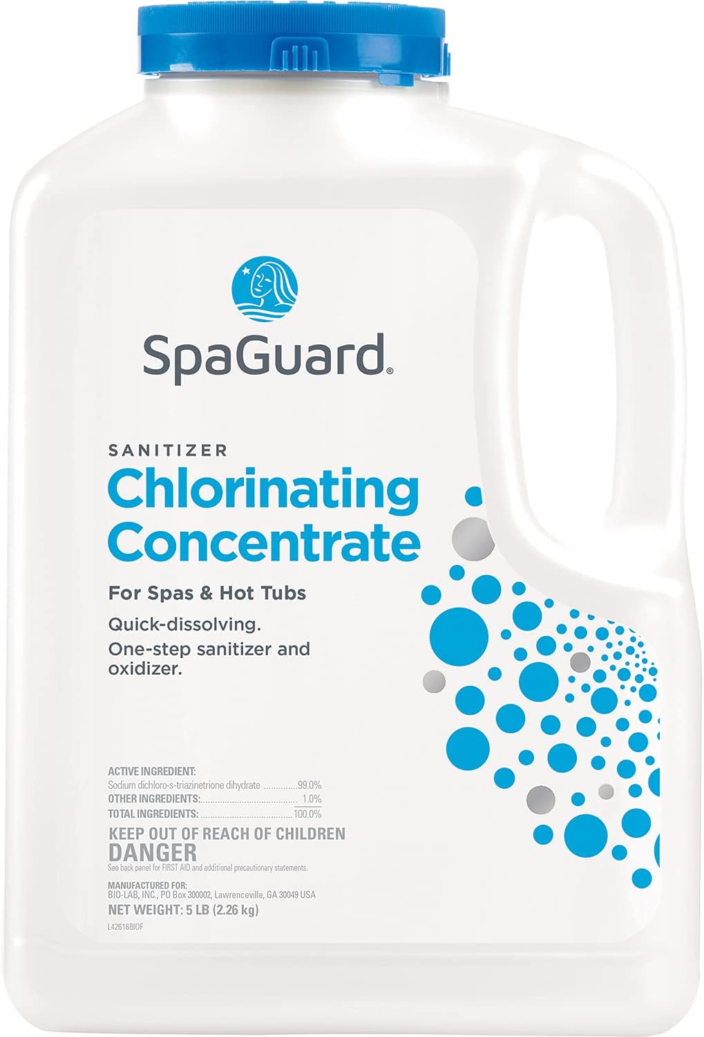 Chlorinating Concentrate 5lb Bundle Spa and Hot Tub Sanitizer and Oxidizer Chemicals 3 Units R651